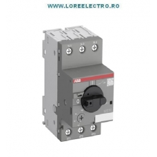 MS116-0,25 MOTORSTARTER DISJUNCTOR PROTECTIE MOTOR ABB Putere 0,06KW, Curent Reglaj 0,16A ... 0,25 A  1SAM250000R1002