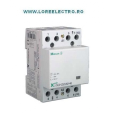 Z-SCH230/25-40 CONTACTOR MODULAR EATON MOELLER 25A MONTAJ PE SINA OMEGA 4 POLI, 4NO, TENSIUNE COMANDA 230V