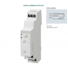 7PV1578-1BW30 RELEU DE TIMP SIEMENS, CU FUNCTIE STEA TRIUNGHI REGLAJ 0,05S ... 100 H, TENSIUNE ALIMENTARE 12V .. 240VAC / DC