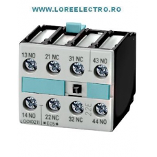 3RH1921-1HA31  contact auxiliar Frontal 3NO+1NC pentru contactoare SIEMENS 3RT10