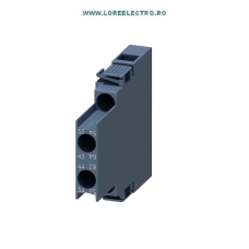 3RH2921-1DA02 CONTACT AUXILIAR LATERAL 2NC PENTRU CONTACTOR SIEMENS 3RT202, 3RT203, 3RT204, SIEMENS S0,S2,S3