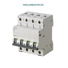 5SL6402-7 SIGURANTA AUTOMATA 2A 4 POLI, 400 V AC 6KA CURBA C, SIEMENS