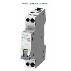 5SL6002-7 Siguranta automata 2A, 1 Pol + Nul - 1 modul, Siemens, 6kA, Curba C