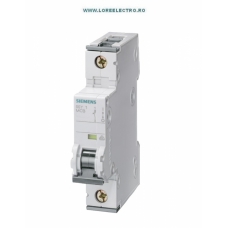 5SY4180-7, Siguranta automata 80A, 1 Pol, 10kA, curba C, Siemens, uz industrial