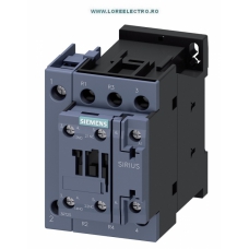 3RT2526-1AP00 contactor SIEMENS 4 poli 2 NO - 2 NC , 25 A, Putere 11 Kw auxiliar 1NO + 1 NC, tensiune bobina 230 V AC