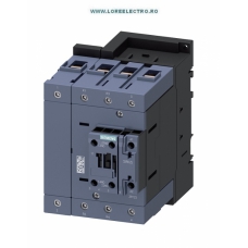 3RT2544-1AP00 contactor SIEMENS 4 poli 2 NO - 2 NC , 65 A, Putere 30 Kw auxiliar 1NO + 1 NC, tensiune bobina 230 V AC