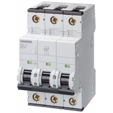 5SY6302-7 SIGURANTA AUTOMATA SIEMENS 2A 3 POLI 400 V AC, CURBA C, 6KA