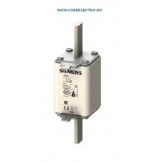 3NA3220 Siguranta fuzibila Siemens MPR 50A grupa NH2, tensiune 500V AC /  440V DC, curba Ardere gG