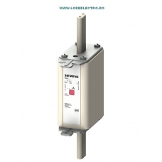 3NA7107 Siguranta fuzibila Siemens MPR 20A grupa NH1, tensiune 500V AC /  250V DC, curba Ardere gG, Cu indicator Siguranta Arsa