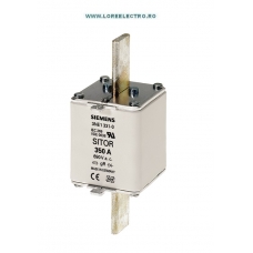 3NE1331-0 Siguranta ultrarapida MPR 350A, grupa NH2, curba Ardere gS, 690 V ac, 250 V DC, Sitor Siemens