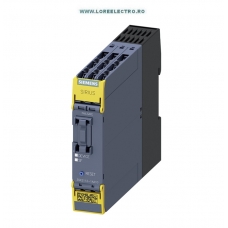 3SK2112-1AA10 BASIC UNIT MODUL SAFETY RELAY SIEMENS 2 CANALE 10 F-DI, 2 F-DQ, 1 DQ, TENSIUNE ALIMENTARE 24V DC